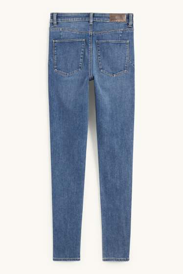 Dámské - Skinny jeans - mid waist - tvarující - LYCRA® - džíny - modré
