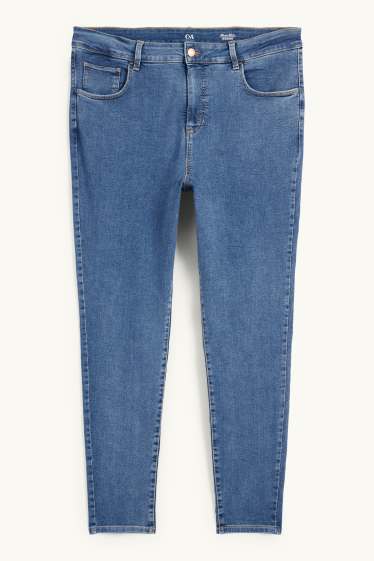 Dona - Jegging jeans - high waist - texà blau