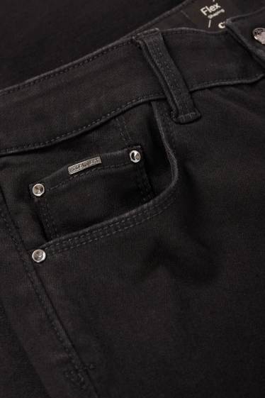 Femei - Skinny jeans - talie medie - jeans modelatori - LYCRA® - negru