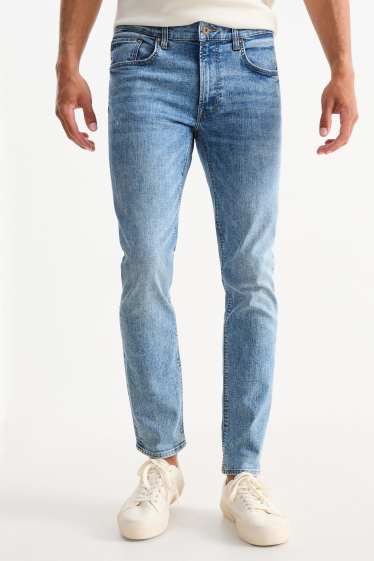 Home - Skinny jeans - LYCRA® - texà blau clar