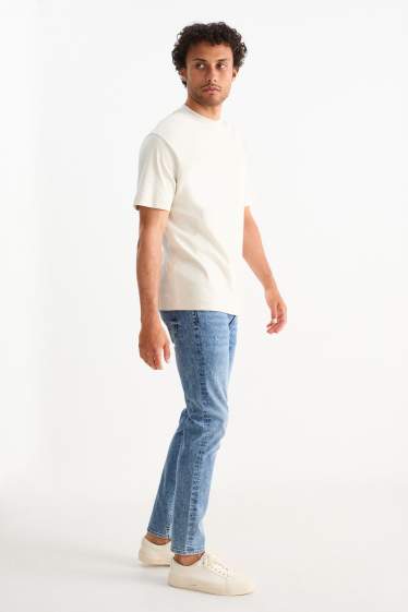 Home - Skinny jeans - LYCRA® - texà blau clar