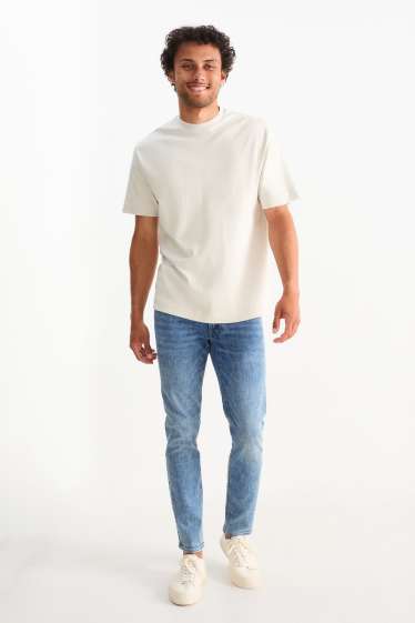 Home - Skinny jeans - LYCRA® - texà blau clar