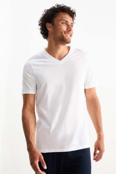 Herren - Multipack 2er - Unterhemd - weiß