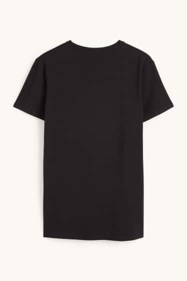 Uomo - T-shirt - slim fit - Flex - nero