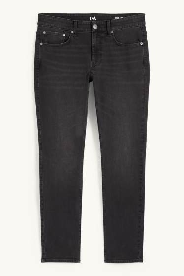 Herren - Skinny Jeans - dunkeljeansgrau