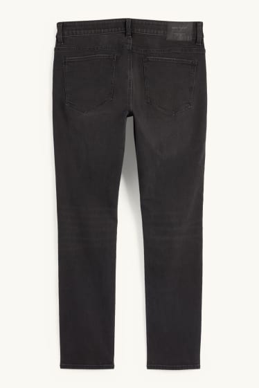 Herren - Skinny Jeans - dunkeljeansgrau