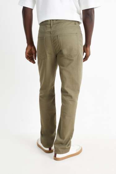 Herren - Hose - Regular Fit - grün