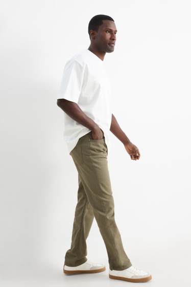 Herren - Hose - Regular Fit - grün