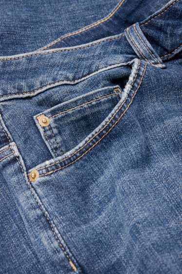 Femmes - Jean coupe droite - mid-waist - LYCRA® - jean bleu