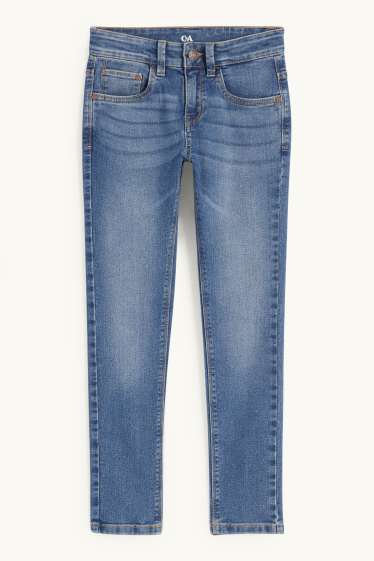 Nen - Skinny jeans - texà blau