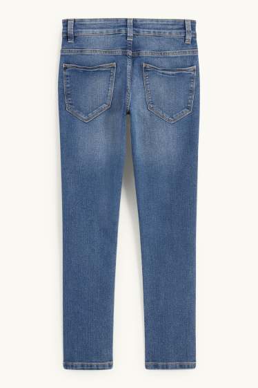 Nen - Skinny jeans - texà blau