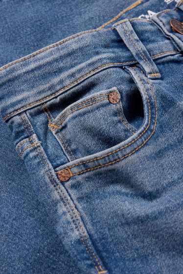 Nen - Skinny jeans - texà blau