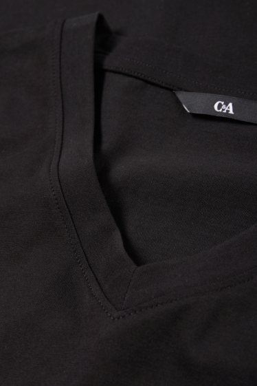 Herren - T-Shirt - Regular Fit - schwarz