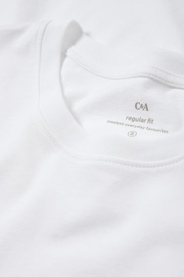 Damen - Multipack 2er - T-Shirt - weiß