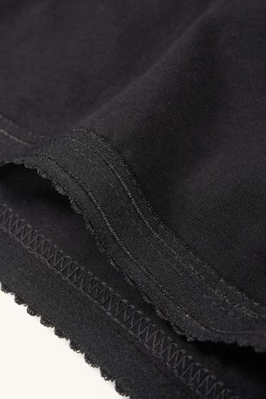 Femmes - Lot de 4 - culottes - noir