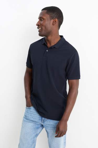 Uomo - Polo - regular fit - blu scuro