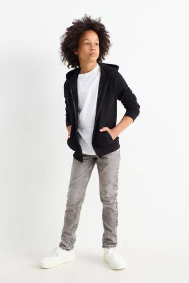 Enfants garçons - Slim jean - jean gris clair