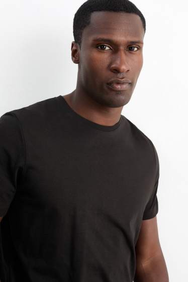 Hommes - T-shirt - regular fit  - noir