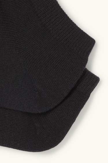 Women - Multipack of 10 - trainer socks - black