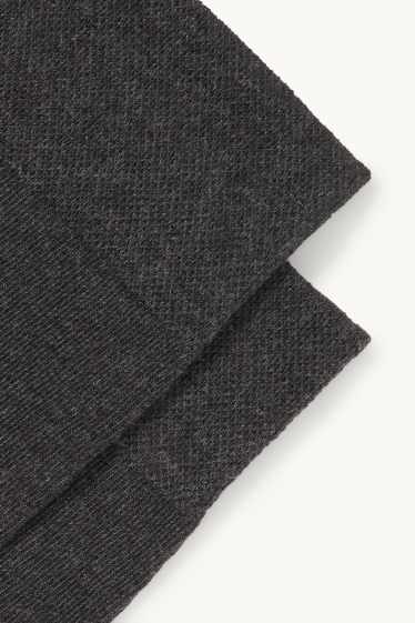 Men - Multipack of 3 - socks - black