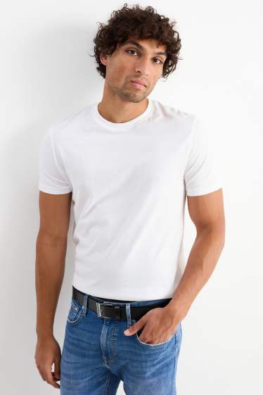 Hommes - Ceinture - synthétique - noir