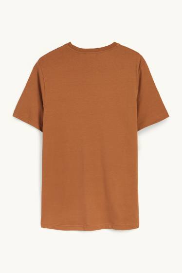 Uomo - T-shirt - regular fit - havana