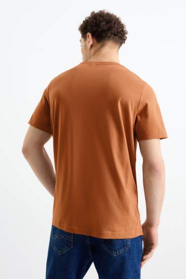 Uomo - T-shirt - regular fit - havana