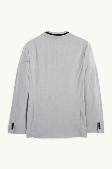 Men - Mix-and-match tailored jacket - slim fit - Flex - LYCRA® - gray
