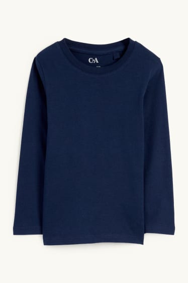 Bambini - Maglia a maniche lunghe - blu scuro