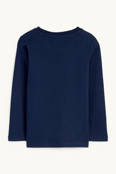 Bambini - Maglia a maniche lunghe - blu scuro