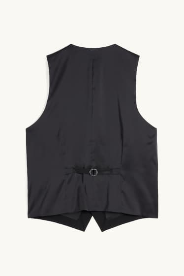 Herren - Baukasten-Weste - Slim Fit - Flex - 4 Way Stretch - LYCRA® - schwarz