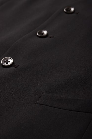 Herren - Baukasten-Weste - Slim Fit - Flex - 4 Way Stretch - LYCRA® - schwarz