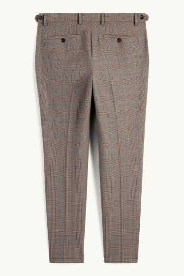 Home - Pantalons combinables - slim fit - Flex - marró