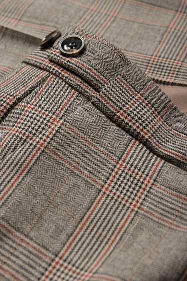 Home - Pantalons combinables - slim fit - Flex - marró