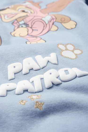 Kinder Mädchen - PAW Patrol - Skye und Liberty - Sweatkleid mit Kapuze - blau