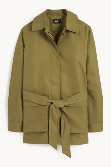 Dámské - Bunda - tmavozelená