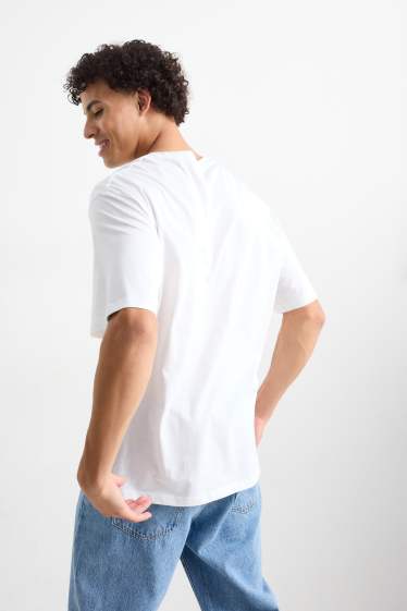Hommes - T-shirt surdimensionné - blanc