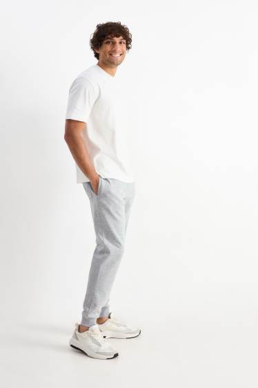 Heren - Joggingbroek - grijs-mix