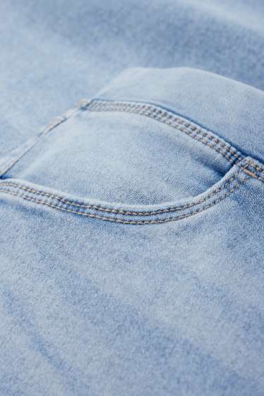 Nena - Texans jeggings wide leg - texà blau clar