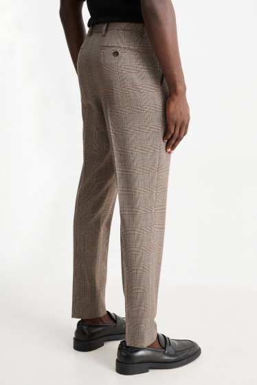 Home - Pantalons combinables - slim fit - Flex - marró