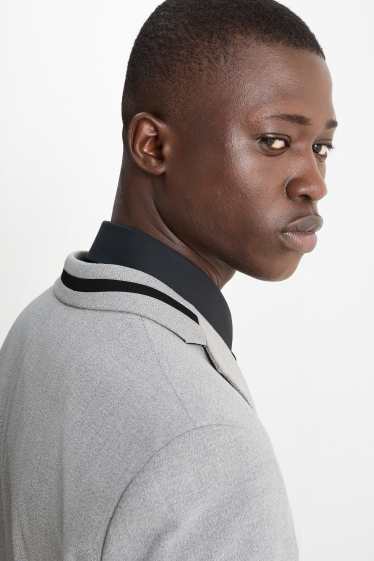 Men - Mix-and-match tailored jacket - slim fit - Flex - LYCRA® - gray