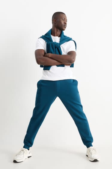 Hommes - Pantalon de jogging - bleu foncé