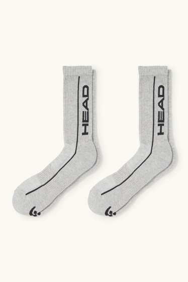 Men - HEAD - multipack of 2 - tennis socks - gray