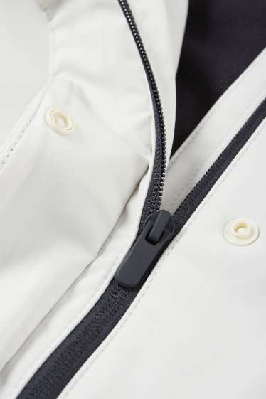 Femei - Geacă softshell cu glugă - rezistentă la apă - 4 Way Stretch - bej deschis