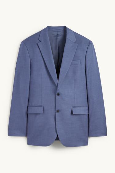 Herren - Baukasten-Sakko - Regular Fit - Flex - blau