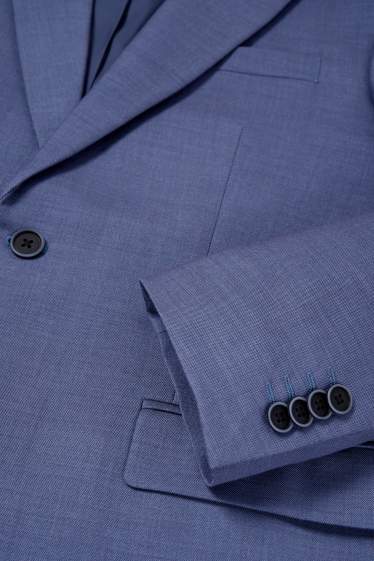 Herren - Baukasten-Sakko - Regular Fit - Flex - blau