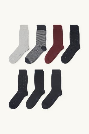 Herren - Multipack 7er - Socken - dunkelblau