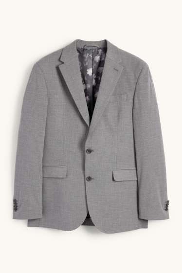 Hommes - Veste de costume - regular fit - Flex - 4 Way Stretch - gris