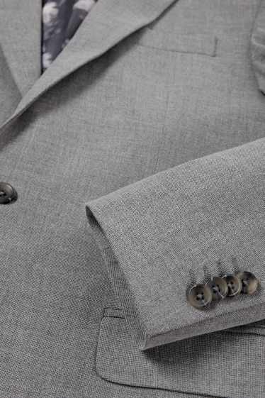 Hommes - Veste de costume - regular fit - Flex - 4 Way Stretch - gris