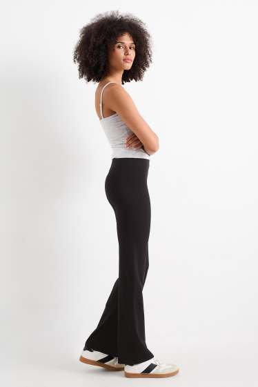 Femmes - Flared legging - noir